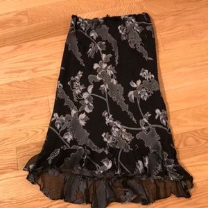 Flirty Silk skirt